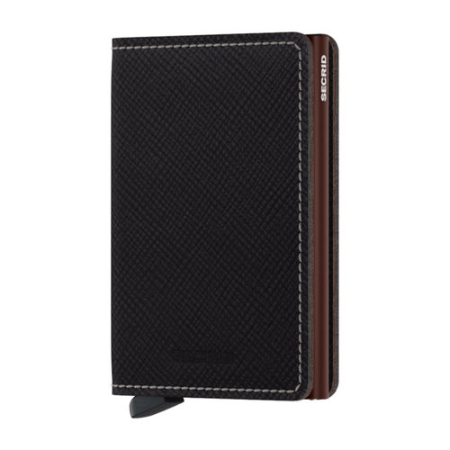 Secrid Slimwallet - Saffiano Brown Secrid Slimwallet - Saffiano Brown
