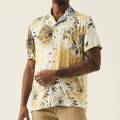 Garcia Viscose Summer S/S Shirt Garcia Viscose Summer S/S Shirt