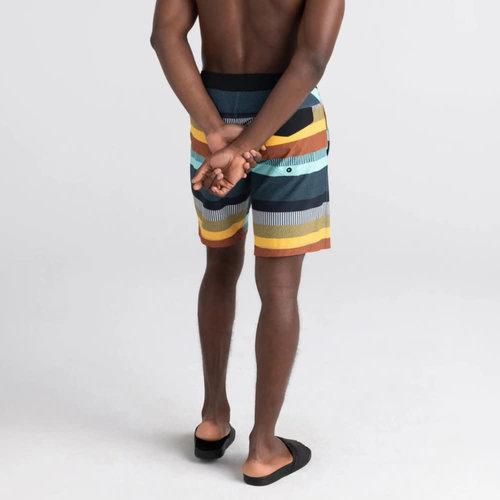 SAXX Betawave 19"  Swim Shorts - Blanket Stripe
