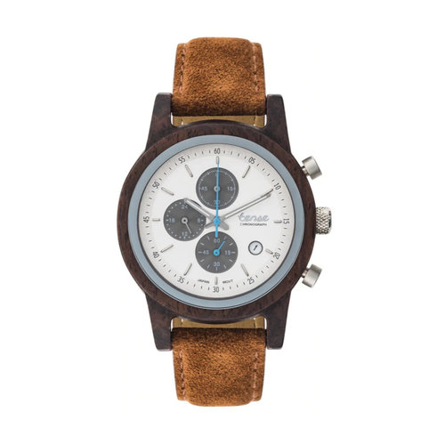 Tense Cambridge Chrono Suede Watch Tense Cambridge Chrono Suede Watch