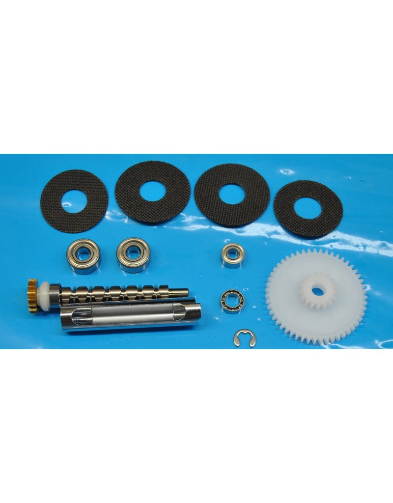 K66 - Super Tune Upgrade Kit for Abu Garcia Ambassadeur 5000 5001 5500 5501 and 5600 5601 C3 C4 and C5 Bearings & Carbon Drag Washers