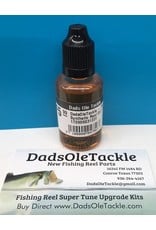 DadsOleTackle - TSI-321 Specially Formulated Synthetic Lubricant Fishing Reel Bearing Oil in 1 oz. Needle Dropper Bottle