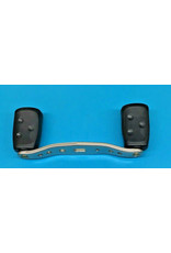 Abu Garcia Upgraded Abu Garcia Ambassadeur Pro Max II Handle Ported With Gold Trim On Ports With Gray Grips with bearings added