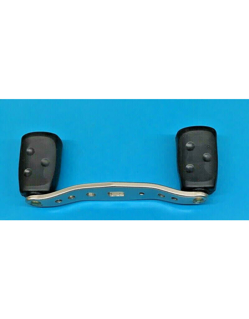 Abu Garcia Upgraded Abu Garcia Ambassadeur Pro Max II Handle Ported With Gold Trim On Ports With Gray Grips with bearings added