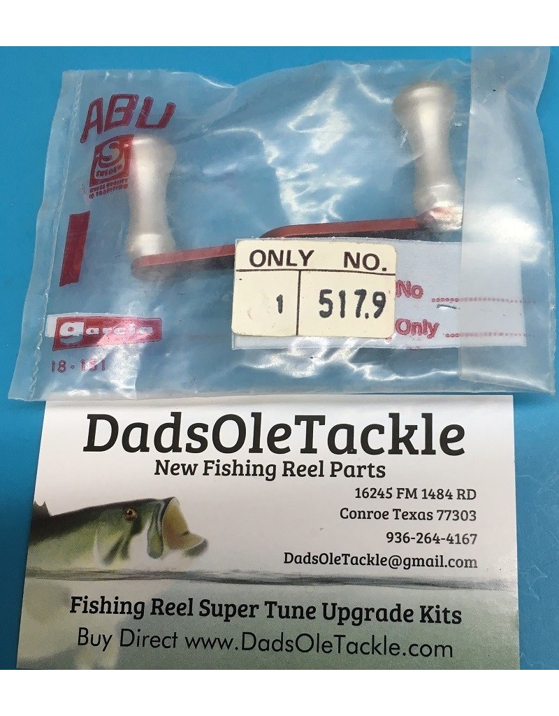 Abu Garcia 5179 Abu Garcia Red Pearl Grip Handle New Old Stock original package