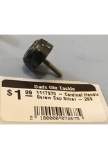 Abu Garcia 1117970 -  Cardinal Handle Screw Cap Dark Gray-