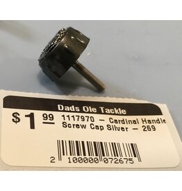 Abu Garcia 1117970 -  Cardinal Handle Screw Cap Dark Gray-