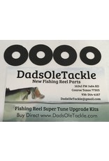 Smoooooth Drag Carbon Drag Washers to fit most Abu Garcia Ambassadeur Round Reels - CD101