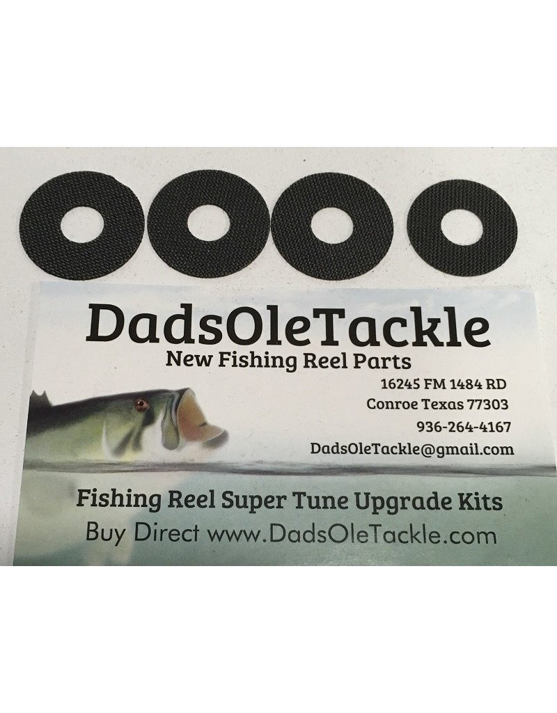 Smoooooth Drag Carbon Drag Washers to fit most Abu Garcia Ambassadeur Round Reels - CD101