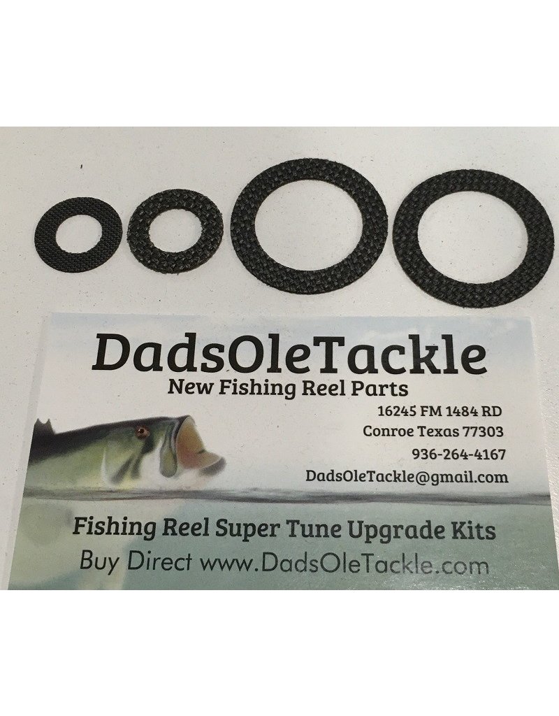 Smoooooth Drag Abu Garcia 8000C, 9000C, 10000C Smoothdrag Carbon Drag Set