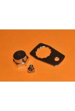 Abu Garcia 24104 + 20944 + 25230  - Abu Garcia Ambassadeur Left Hand 4501 thru 6601 Handle Nut Set