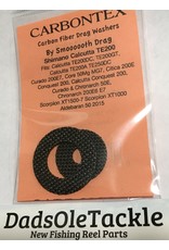 Smoooooth Drag CD48 - Shimano Carbon Drag Set Calcutta , Curado 200E7, Core 50MG MG7, Citica 200E, Conquest 200, Curado 50E, Chronarch 200E7 set
