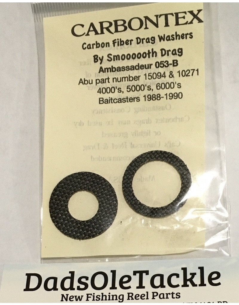 CD102 - CBT A#053-B Carbon Drag Washer set fits Abu Garcia Ambassadeur ROUND REELS YEAR 1988-1989  - CD102