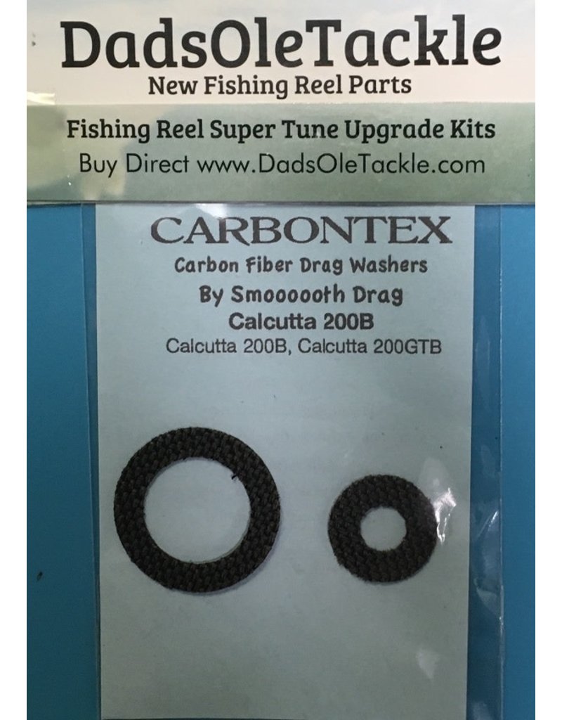 Smoooooth Drag CD53 - Shimano Calcutta 200B & 200GTB  Smoothdrag Carbon Drag Set