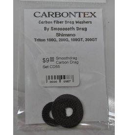 Smoooooth Drag CD55 - Shimano Triton 100G, 100GT, 200G, 200GTSmoothdrag Carbon Drag Set