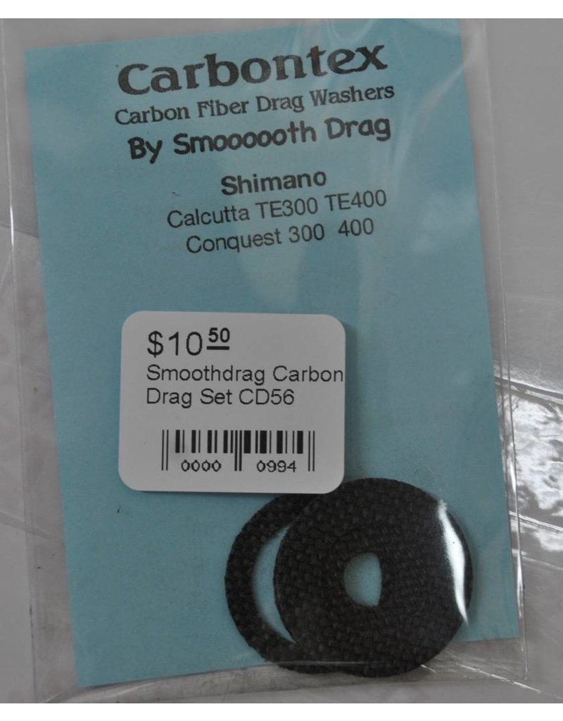 Smoooooth Drag CD56 - Smoothdrag Carbon Drag Set for Calcutta TE300, TE400, Conquest 300, 400