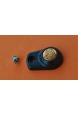 Abu Garcia 1160954 + 25230 Abu Garcia Ambassadeur Black Handle Nut Cover Plate With Screw