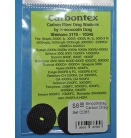 Smoooooth Drag CD63 - Shimano 3178 - 10345 Smoothdrag Carbon Drag Set