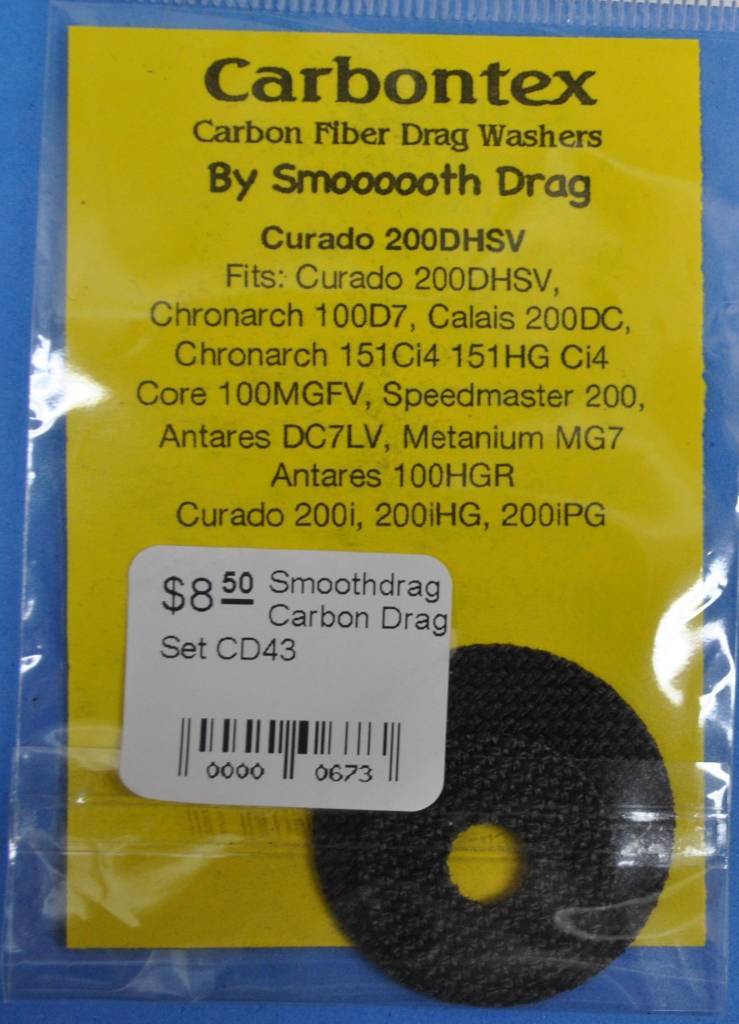 Carbontex Drag Washer Kit - Shimano Curado 200DHSV