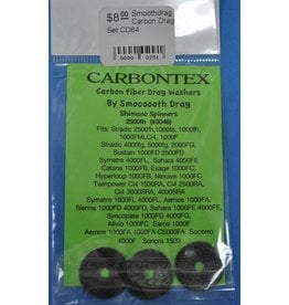 CD64 - Shimano 2500fh Smoothdrag Carbon Drag Set