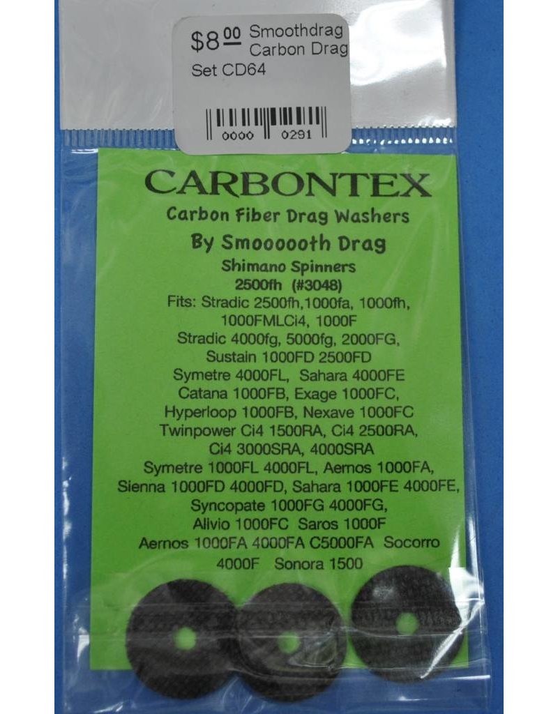 Smoooooth Drag Shimano 2500fh Smoothdrag Carbon Drag Set  FREE SHIPPING