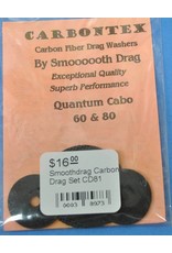 Shimano Quantum Cabo 60 & 80 Smoothdrag Carbon Drag Set