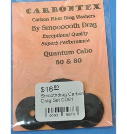 Shimano Quantum Cabo 60 & 80 Smoothdrag Carbon Drag Set