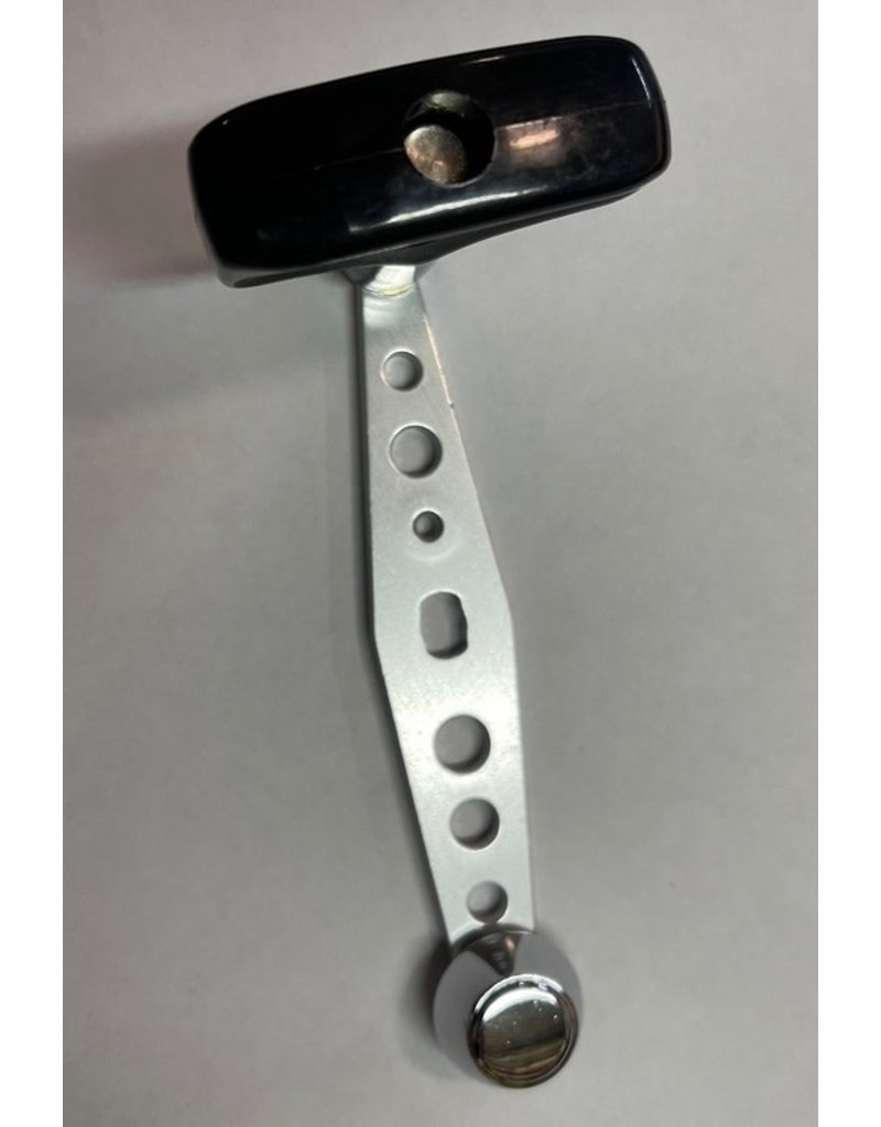 Abu Garcia 1078096 -Abu Garcia Ambassadeur Silver Anodized Aluminum Power Handle