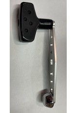 Abu Garcia 1078096 -Abu Garcia Ambassadeur Silver Anodized Aluminum Power Handle