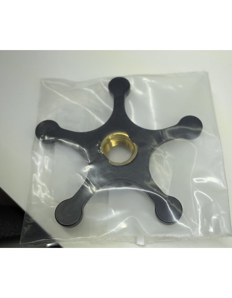 Abu Garcia Abu Garcia  Ambassadeur Black Aluminum 1980's Drag Star Wheel Part Number 20680