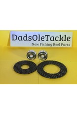 K120 - Super Tune Upgrade Kit for Max Reels Abu Garcia Ambassadeur  Black Max, Silver Max, Pro Max, Blue Max, Low Profile Reel Bearings & Carbon Drags