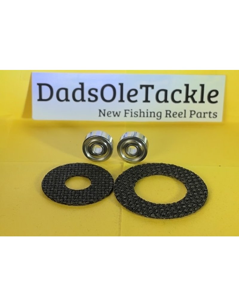 K120 - Super Tune Upgrade Kit for Max Reels Abu Garcia Ambassadeur  Black Max, Silver Max, Pro Max, Blue Max, Low Profile Reel Bearings & Carbon Drags