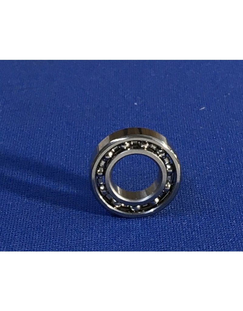 D25 - 9x17x4 mm Un-shielded 440 Stainless Steel Precision Fishing Reel Bearing Made in Japan