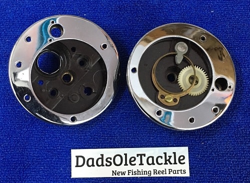 Peen Peerless No: 9 Side Plate Set with Chrome Rings and cog wheel -  DadsOleTackle