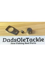Abu Garcia 24104 + 20944 + 25230  - Abu Garcia Ambassadeur Left Hand 4501 thru 6601 Handle Nut Set