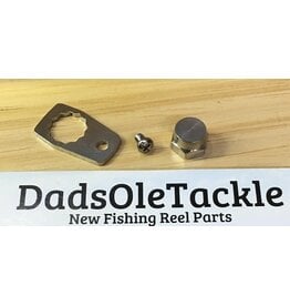 Abu Garcia 24104 + 20944 + 25230  - Abu Garcia Ambassadeur Left Hand 4501 thru 6601 Handle Nut Set