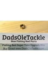 Abu Garcia 15359 -Right Hand Thread Handle Nut Brass - Abu Garcia Ambassadeur -