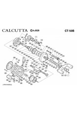 Shimano Shimano CT-50B Calcutta Baitcast Reel  QF II Clutch Bar