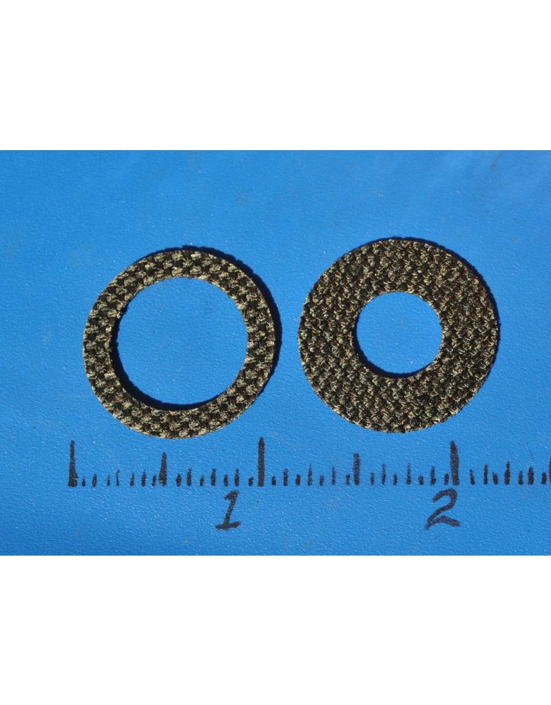 Smoooooth Drag CD102 - CBT A#053-B Carbon Drag Washer set fits Abu Garcia Ambassadeur ROUND REELS YEAR 1988-1989  - CD102