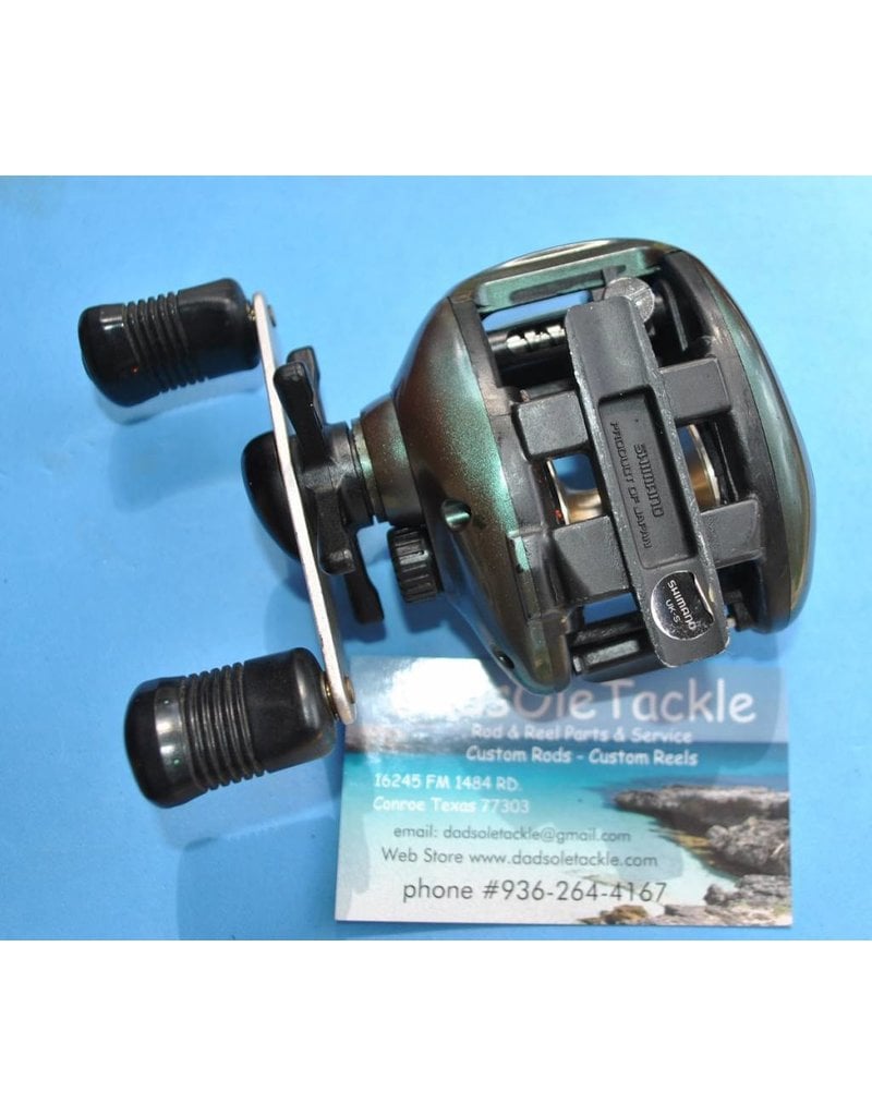 Shimano Curado CU200B 6.2:1 gear ratio Rebuilt all new bearings,  new Carbon Drag and new chrome pawl cover and this is a very smooth reel Satisfaction Guaranteed !!!