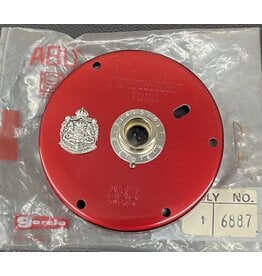6887 - Abu Garcia 7000 Red Side Plate New Old Stock
