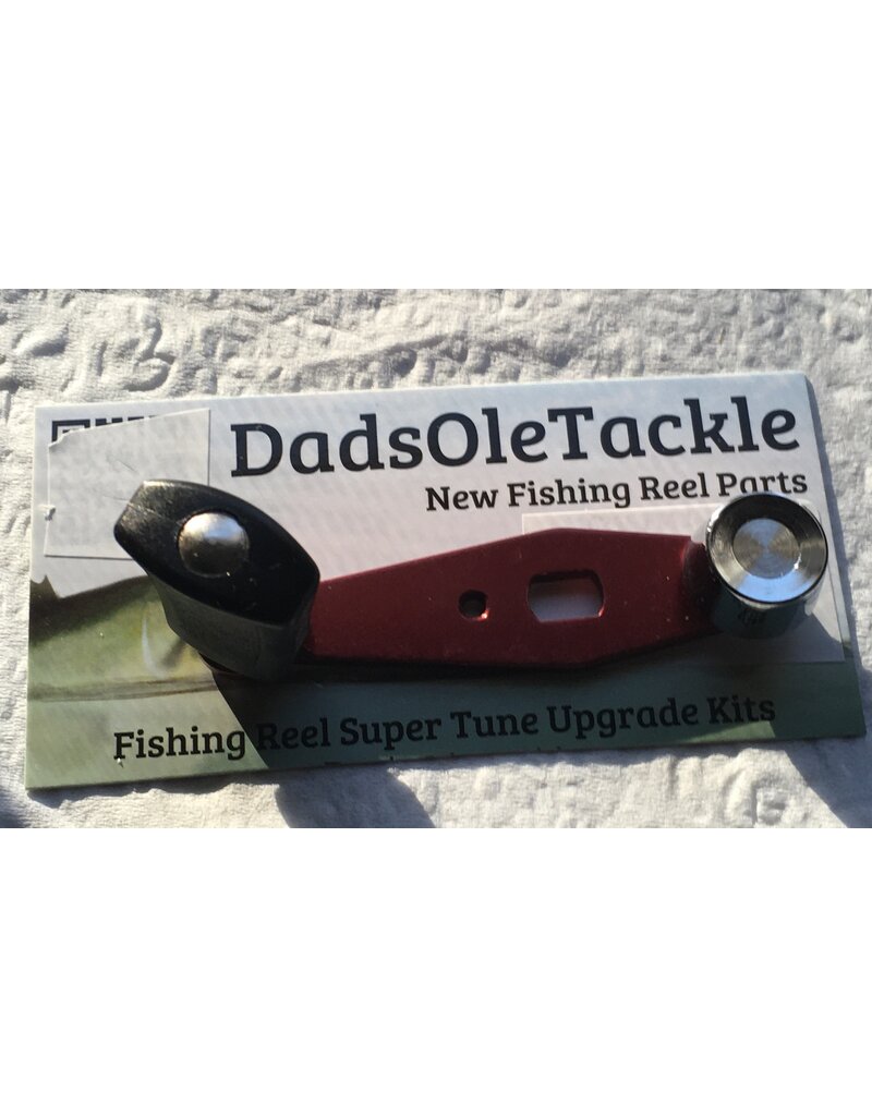 Abu Garcia Abu Garcia Ambassadeur 5000, 5500 Small Red Counter Balance Handle with Black Grip P/N 5210