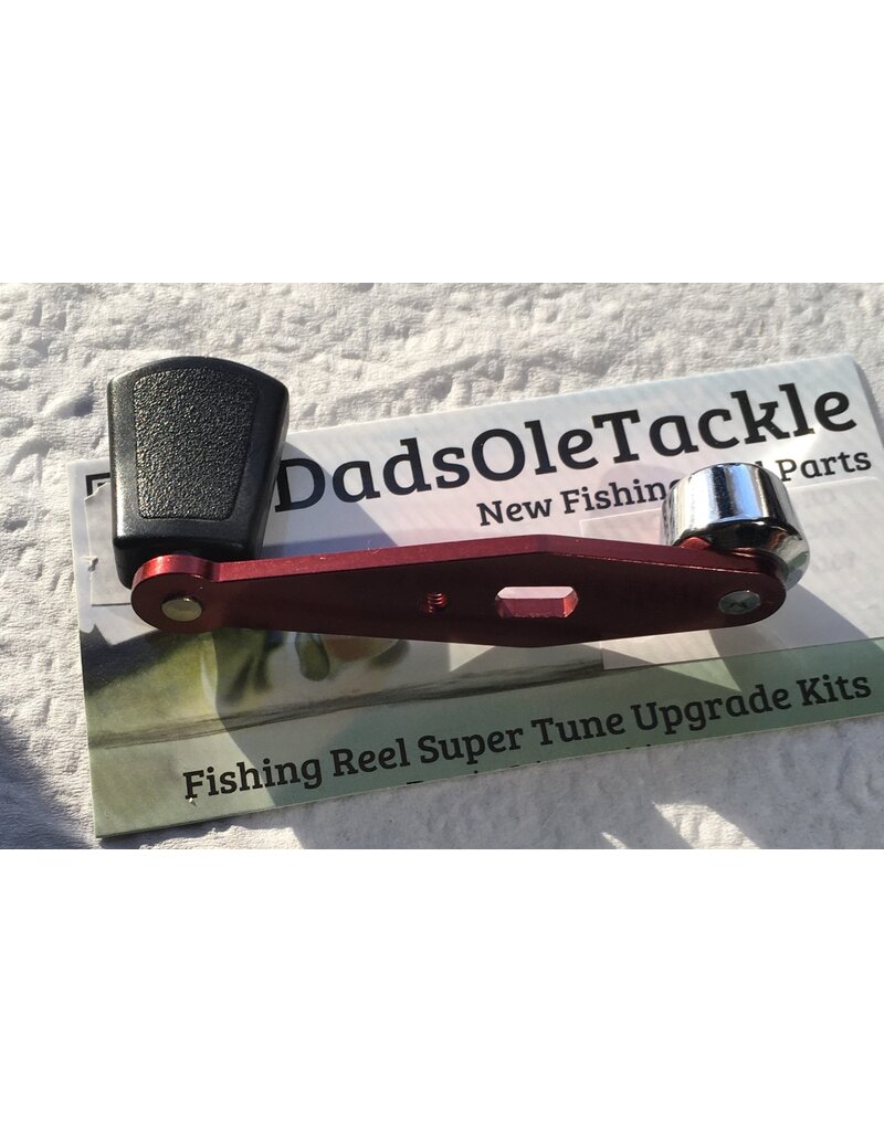 Abu Garcia Abu Garcia Ambassadeur 5000, 5500 Small Red Counter Balance Handle with Black Grip P/N 5210