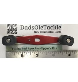 Abu Garcia Abu Garcia Ambassadeur 5000, 6000 Red Aluminum Handle Original Gray Grips