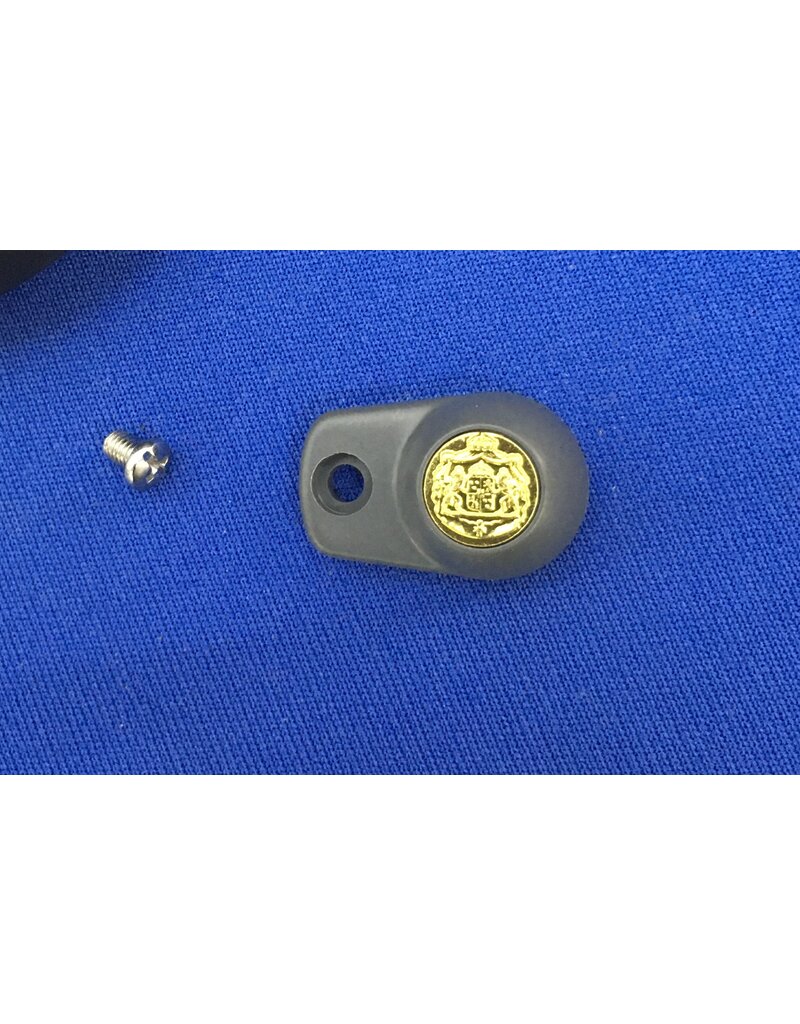 Abu Garcia 24342 + 25230 - Abu Garcia Ambassadeur Handle Nut Cover Plate w/ Screw