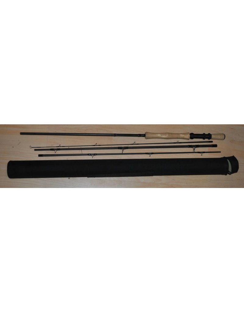 910443M- 9 foot 4 piece 9/10 wt Hard Case included Fly Rod  43 million Modulus Graphite with Fighting Butt