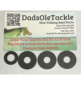 CD123 - Abu Garcia Ambassadeur 4000 thru 6500 Smooooothdrag Carbon Drag Set