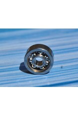 D35 - 3x10x4mm Stainless Steel Ceramic Hybrid Bearing open - No Shields