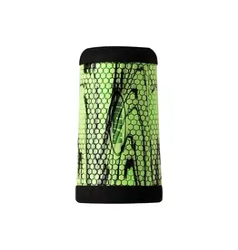 Winn Winn Spinning or Casting  Tapered Fore Grip 1.75" Chartreuse/Black