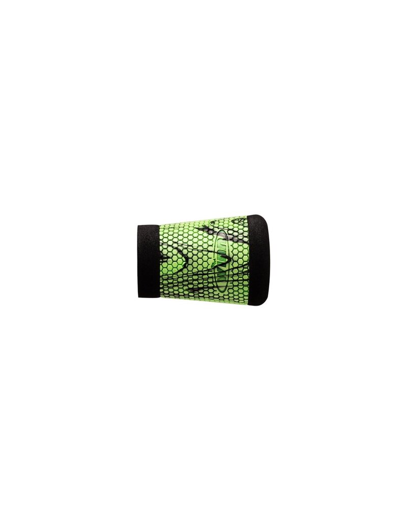 Winn Winn Ultra Light Butt Grips 1.5" - Chartreuse/Black